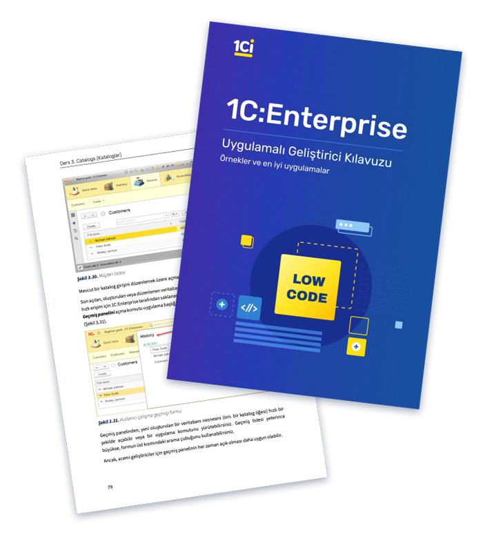 1C:Enterprise Practical Developer Guide | 1Ci ERP