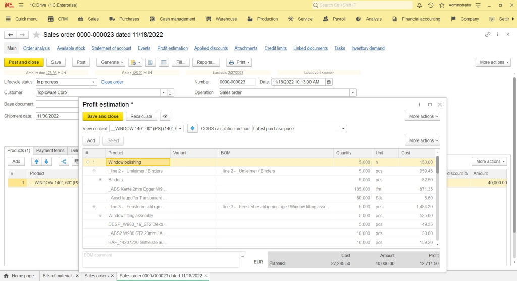 Monitoring Production Process - Managing Sales Orders Closely